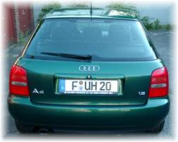 AUDI A4 von hinten