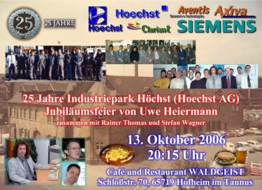 Uwe's, Stefan's und Rainer's Jubil�um