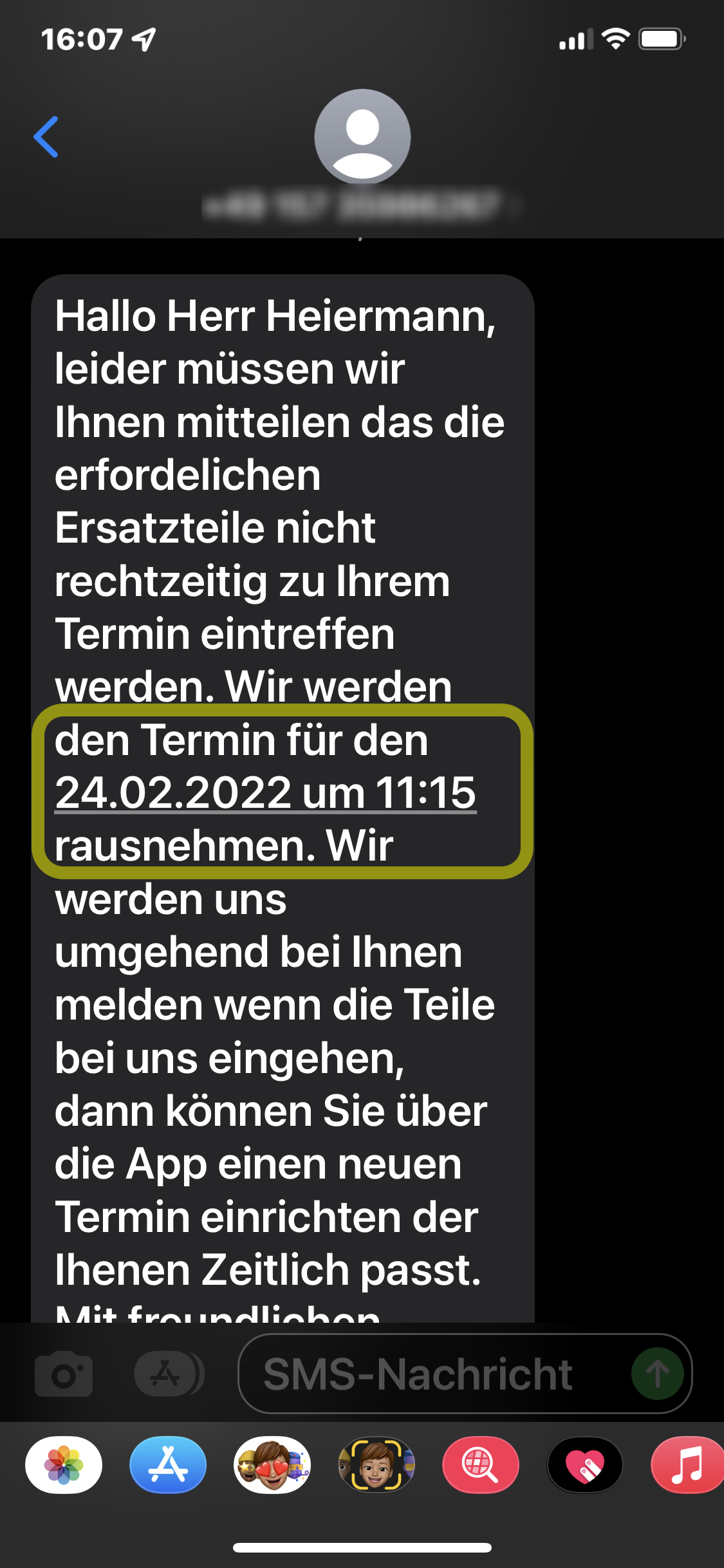 Tesla SMS