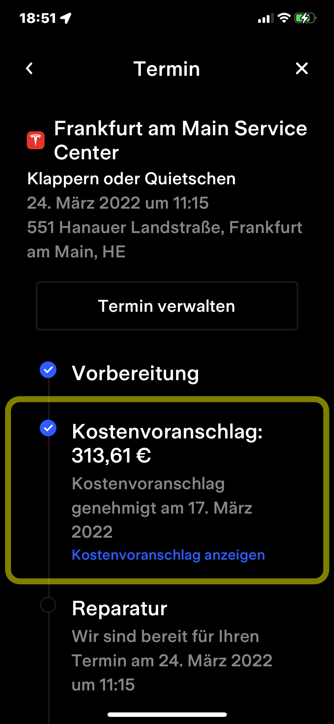 Tesla APP